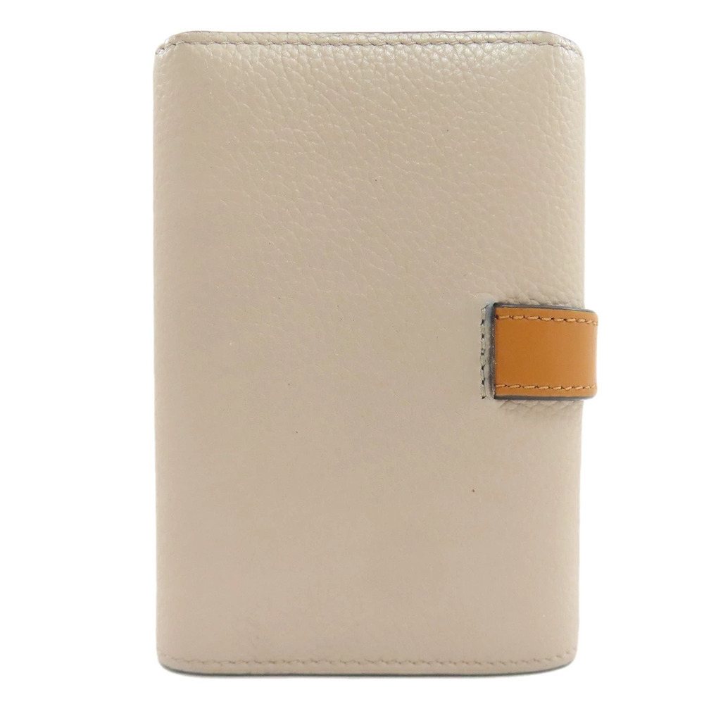 Loewe Bi fold Vertical Calfskin Wallet Wallet